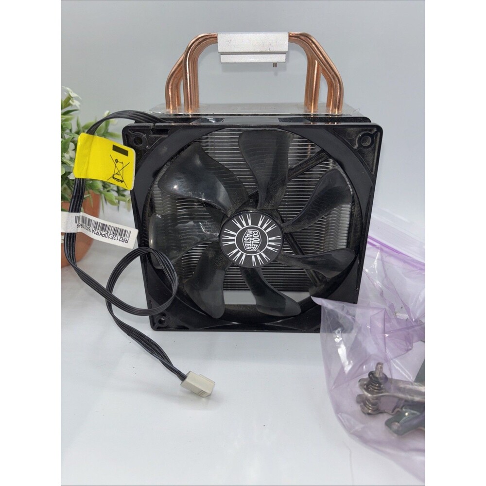 COOL MASTER CPU COMPUTER FAN HEATSINK Preowned Works